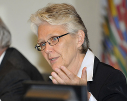 Margareta Wahlström, SRSG for Disaster Risk Reduction
