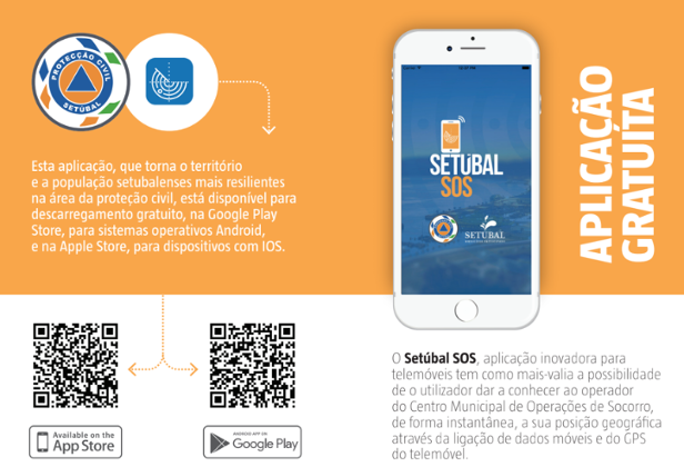 Setúbal mobile phone application