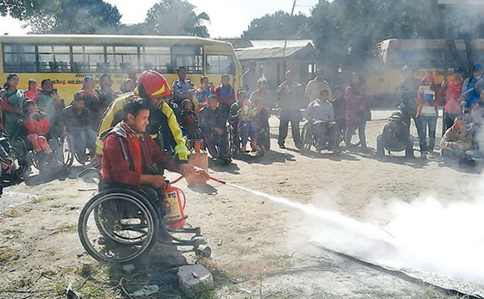 Fire Safety Programs in Nepal