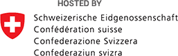 Hosted by Schweizerische Eidgenossenschaft, Confédération suisse, Confederazione Svizerra, Confederaziun svizra